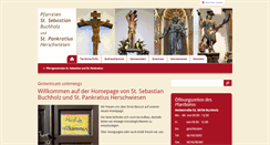 Desktop Screenshot of pfarrei-buchholz.de